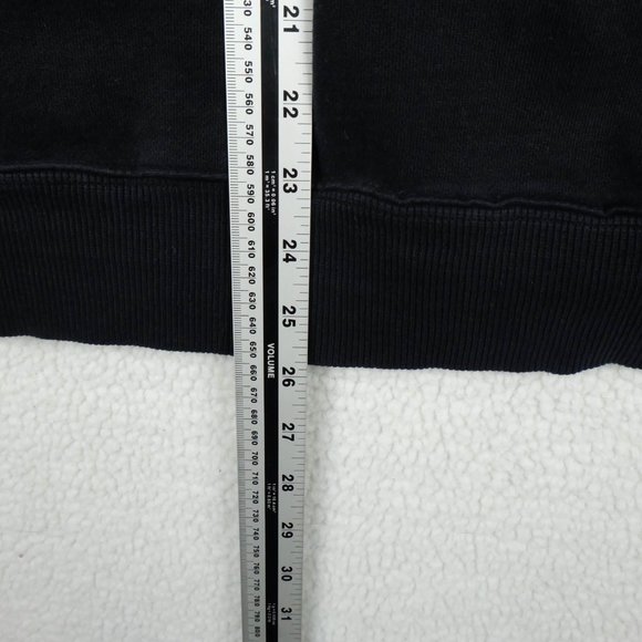 Lululemon Jacket Womens 12 Black Full Zip Hooded Sweatshirt Outdoor Heavy - Picture 7 of 10